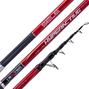 Canna da pesca surfcasting sportiva telescopica Sele Hyperactive-4,20 mt- 300 gr - Foto 1 di 2