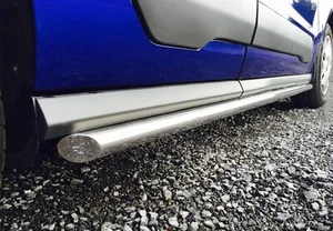 Barras Laterales + Abajo Luces Para Mercedes Vito Viano Swb Mwb 2014+ Acero - Imagen 1 de 7
