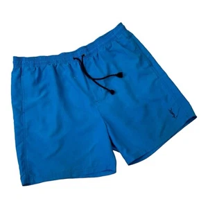 Vintage 90s YVES SAINT LAURENT Swim Sailing Shorts YSL Blue Size XL - Picture 1 of 11