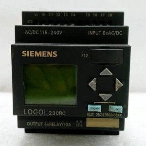 SIEMENS 6ED1052-1FB00-0BA6 MODULO LOGICO LOGO! 230 RC PLC - Foto 1 di 5