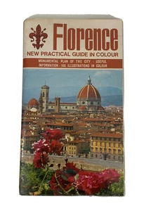 Vintage 1976 Florenz Florenz Florenz ""Neuer praktischer Leitfaden in Farbe/Farbe"" Reisebuch - Bild 1 von 6