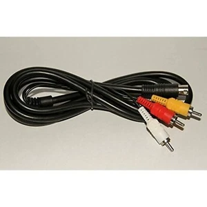 Composite AV Cable For Sega Genesis 2 And 3 By Mars Devices Vintage A/v - Picture 1 of 4