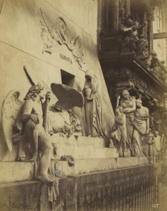 Carlo Naya. Italie. Italia. Venise. Venezia. Tombeau de Canova. Albumine 1870. - Picture 1 of 2