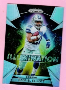 Panini Prizm Silver Illumination 2018 Ezekiel Elliott #6 Dallas Cowboys - Imagen 1 de 1