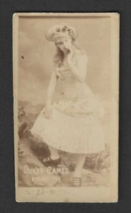 1880's N145 Duke Tobacco Card - Duke's Cameo Cigarettes - #23 Lillian Russell - Picture 1 of 2