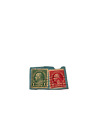 1923/1926 Red Washington 2 cents timbre d'occasion et 1 cent timbre Franklin