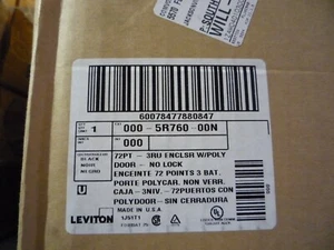 LEVITON OPT-X 100 Rack Mount Enclosure 3RU 000-5R760-00N - Picture 1 of 1