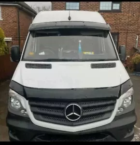 FOR MERCEDES SPRINTER 2014-2018 BONNET WIND STONE DEFLECTOR PROTECTOR GUARD - Picture 1 of 5