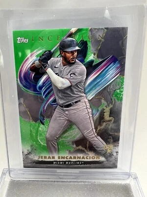 2023 Topps Inception Green Jerar Encarnacio  #54 - Image 1 of 2