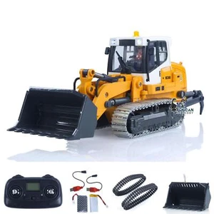 1:50 RC Electric Lifting Loader LR636 2.4G RTR Metal Bucket Tracks Ripper Sound - Picture 1 of 22