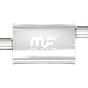 Magnaflow 11225 4" x 9" Oval Muffler Offset In/Center Out: 2.25" Body Length: 14 - Bild 1 von 8