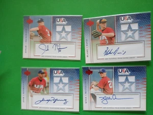 8 Diff. 2005 UD USA  National Team Autographed  cards - Picture 1 of 2