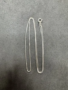 1g Vintage Sterling Silber 925 Box Kette 18" Schmuck Konvolut Y - Bild 1 von 6