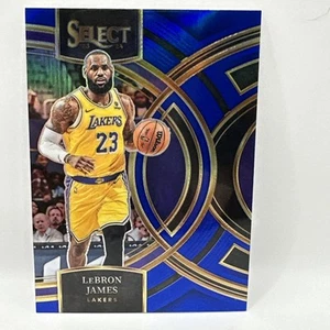 2023-24 Select Prizm Blue #135 LeBron James - Picture 1 of 2