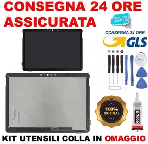 Display Original MICROSOFT SURFACE GO 3 Touch Screen Bildschirm Glas Schwarz - Bild 1 von 3