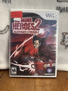 Nintendo Wii NO MORE HEROES 2: DESPERATE FIGHT SPIEL Brandneu/Sealed! - Bild 1 von 4