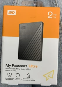 WD My Passport Ultra 2TB Portable External Hard Drive -WESN - Picture 1 of 6