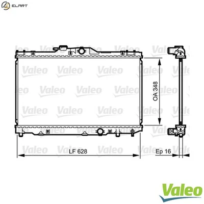 RADIATOR ENGINE COOLING 735415 FOR TOYOTA YARIS/VITZ COROLLA/Liftback/Compact - Image 1 of 4