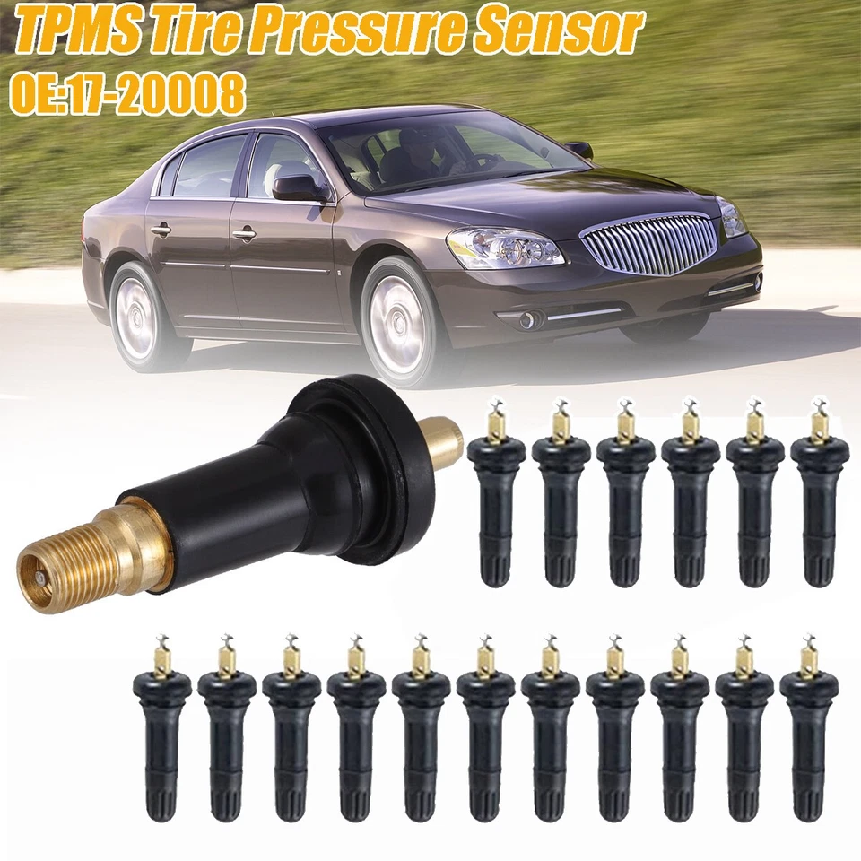 17-20008 TPMS Tire Pressure Sensor Valve Stem For Chevy Ford Ram Dodge Cadillac Foto 1 de 4