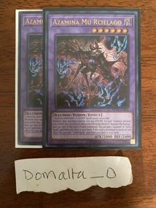2x YuGiOh Azamina Mu Rcielago ROTA-EN031 1st Edition Ultra Rare Near Mint - Picture 1 of 1
