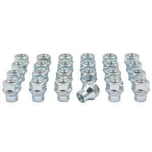 24 ET Open End Bulge Acorn Lug Nuts 7/16-20 Chrome 3/4" Hex - Picture 1 of 1