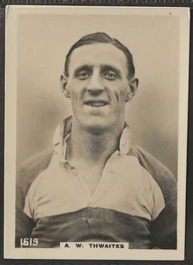 PINNACE FOOTBALL (LF SIZE PINNACE BACK)-#1619- TUFNELL PARK - THWAITES  - Picture 1 of 2