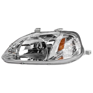Driver Side Headlight For Honda Civic 1999-2000 - Picture 1 of 13