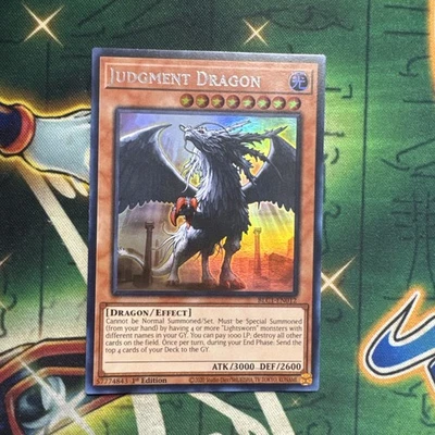 Yugioh! Judgment Dragon BLC1-EN012 Ultra Rare Silver 1st Edition NM - Image 1 of 2