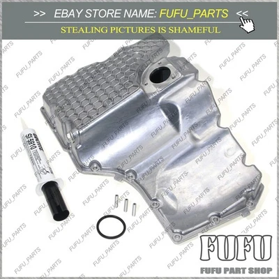 Aluminium Lower Engine Oil Pan 06L103598R Fits VW Touareg AUDI A4 A5 A6 Q5 2.0T Foto 1 de 4