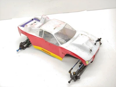 Team Associated T3 T4 ? 1/10 2wd Stadium Truck Roller Slider Chassis w/ Servo & - Image 1 of 4