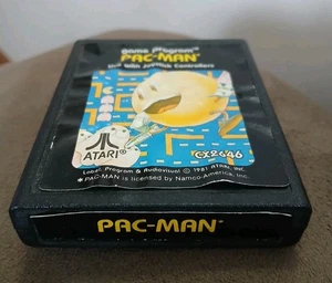 PAC-MAN Atari 2600 Game Program cx2646 1981 Video Game Cartridge - Picture 1 of 5