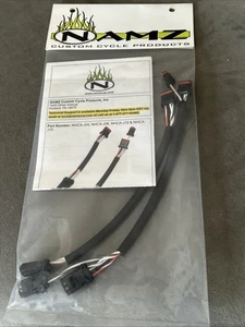 Namz Handlebar Control Extension Harness +8 Inch NHCX-J08 Softail Dyna Touring - Picture 1 of 6