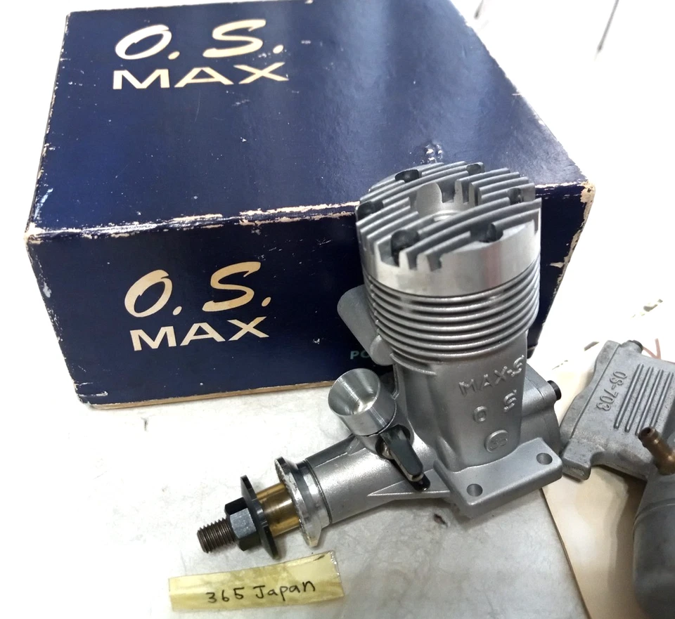 O.S. MAX S35 STUNT Engine OS Ogwa Seiki avec boîte et manuel neuf - Photo 1/4