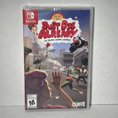 Just Die Already Old People Mayhem - Nintendo Switch New Sealed - Image 1 of 2