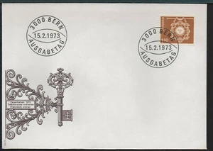 ✔️ HELVETIA SCHWEIZ SWITZERLAND NICE FDC COVER AUSGABETAG ERSTTAGSBRIEF - Picture 1 of 1