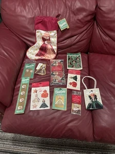 Vintage 90er Barbie Weihnachtsstrumpf, mit anderen Schmuckstücken �� - Bild 1 von 3