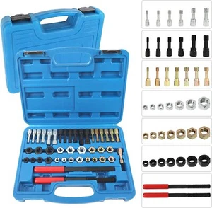 42PCS Kit di Riparazione Filettatura Thread Chaser Set in UNC, Kit di Ripristino Filettatura UNF - Foto 1 di 9