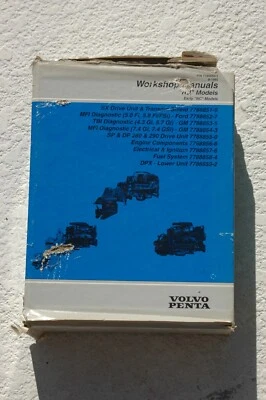Manuales de taller de fábrica VOLVO PENTA modos HU primeros modelos NC Foto 1 de 4