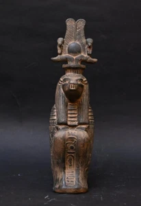 Rare Ancient Egyptian Antiquities Egyptian Statue of Goddess Sobek Egyptian BC - Picture 1 of 6