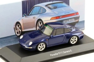 Spark 1:43 Porsche 911 993 Carrera S Coupè Zenith blu metallizzato MAP02003717 - Foto 1 di 2