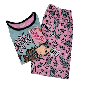 Nickelodeon JoJo Siwa Girl’s 2-Pc Pajamas Sz Medium (7/8) Multi Colors - Picture 1 of 12