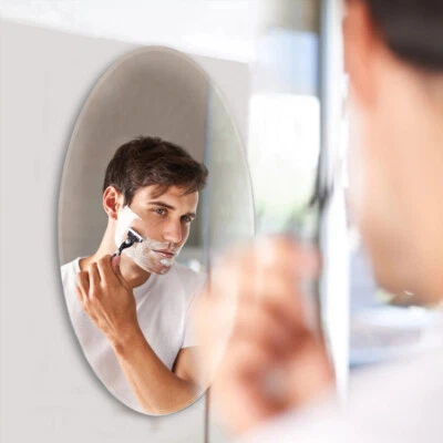 Frameless Wall Mirror Beveled Edge Living room Bathroom Hallway Long/Round/Oval - Image 1 of 4