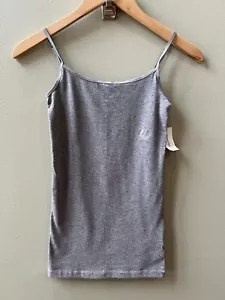 Nuova canotta Aeropostale taglia extra small grigia preferita cami cinghie regolabili - Foto 1 di 11