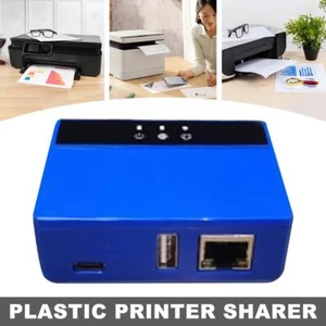 Network Printer Server LAN Print Share Server Wireless U7Q7 Efficie Server Z1J8 - Photo 1/10