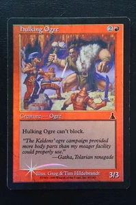 Magic The Gathering MTG HULKING OGRE FOIL Urza's Destiny MP Moderately Played - Picture 1 of 2