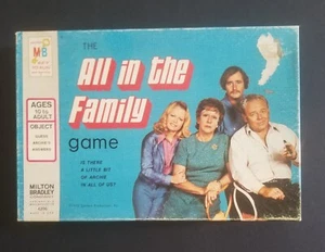 All in the Family Game 1972 Milton Bradley Archie Bunker NOT SURE IF COMPLETE  - Picture 1 of 3