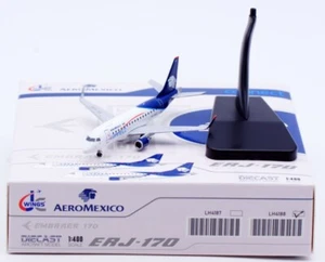 Modellino jet pressofuso 1:400 JC Wings Aeromexico Connect EMBRAER ERJ-170LR XA-GAQ - Foto 1 di 15