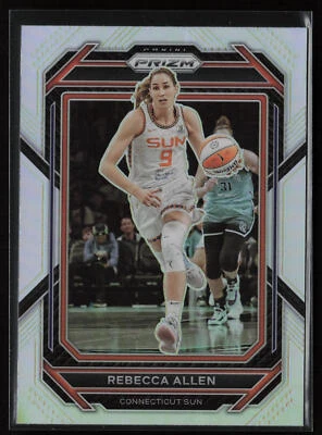 Rebecca Allen 2023 Panini Prizm WNBA #20 Silver Prizm SP - Image 1 of 2