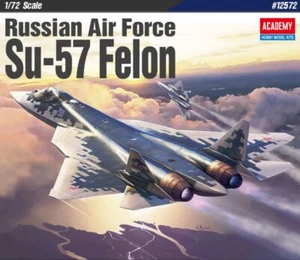 Academy 1/72 Russian Air Force Su-57 Felon | Kit No. 12572 | Fifth-Generation St - Picture 1 of 2