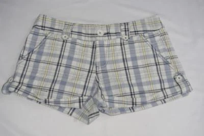 Pantalones Cortos Maurices a Cuadros Talla 1/2 Juniors Azul Blanco Estampado a Cuadros Foto 1 de 3